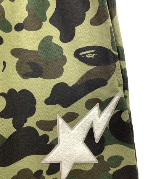 A BATHING APE（ア ベイシング エイプ）A BATHING APE (ア ベイシング エイプ) A BATHING APE　スエットパンツ グリーン サイズ:XLの古着・服飾アイテム