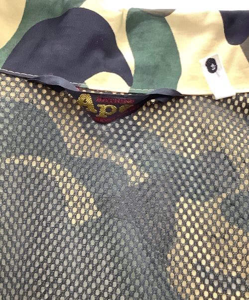 A BATHING APE（ア ベイシング エイプ）A BATHING APE (ア ベイシング エイプ) A BATHING APE　ジャケット　90s NIGO期　 グリーン サイズ:Lの古着・服飾アイテム