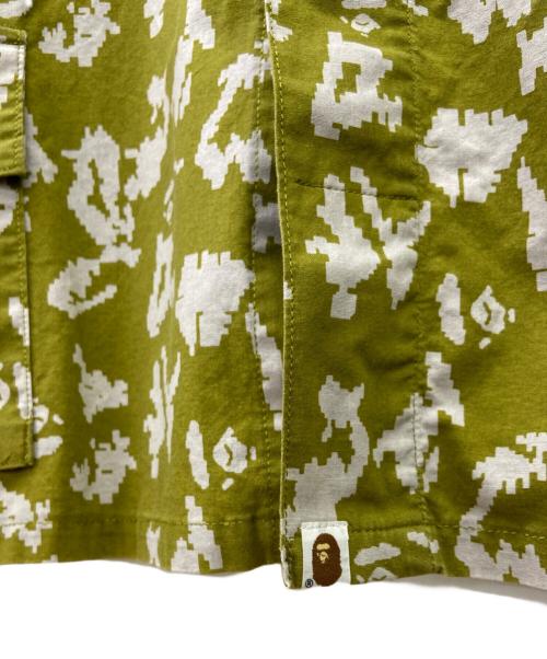 A BATHING APE（ア ベイシング エイプ）A BATHING APE (ア ベイシング エイプ) A BATHING APE　ジャケット　90s NIGO期　 グリーン サイズ:Lの古着・服飾アイテム
