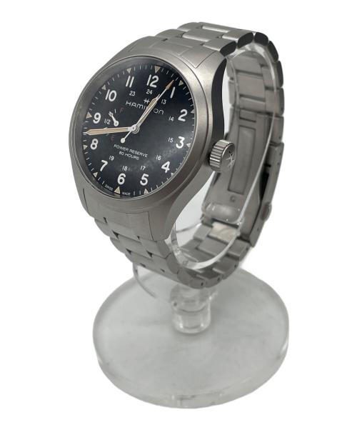 HAMILTON（ハミルトン）HAMILTON (ハミルトン) HAMILTON　カーキフィールド　腕時計 ホワイトの古着・服飾アイテム