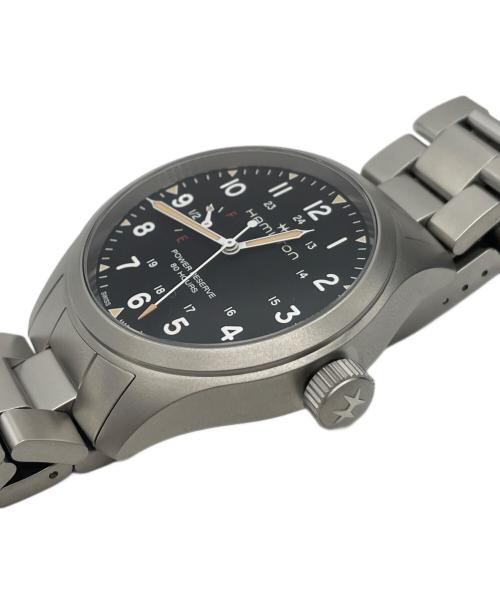 HAMILTON（ハミルトン）HAMILTON (ハミルトン) HAMILTON　カーキフィールド　腕時計 ホワイトの古着・服飾アイテム