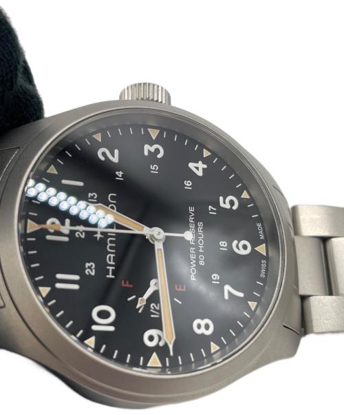 HAMILTON（ハミルトン）HAMILTON (ハミルトン) HAMILTON　カーキフィールド　腕時計 ホワイトの古着・服飾アイテム