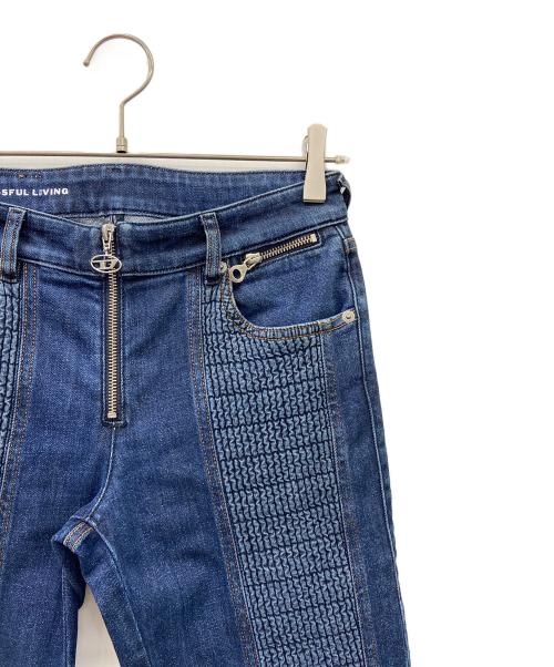 DIESEL（ディーゼル）DIESEL (ディーゼル) D-VISION-FSデニムパンツ インディゴ サイズ:W25×L30の古着・服飾アイテム