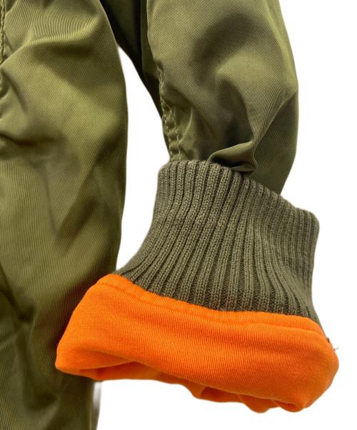 AVIREX（アヴィレックス）AVIREX (アヴィレックス) PULLOVER MA-1 FLIGHT JACKET グリーン サイズ:FREEの古着・服飾アイテム