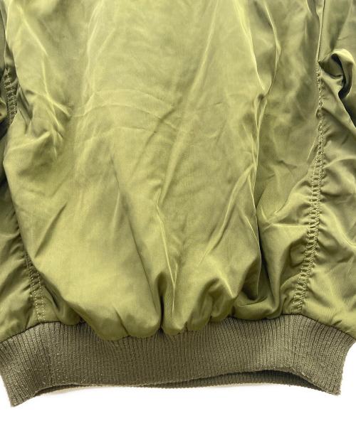 AVIREX（アヴィレックス）AVIREX (アヴィレックス) PULLOVER MA-1 FLIGHT JACKET グリーン サイズ:FREEの古着・服飾アイテム