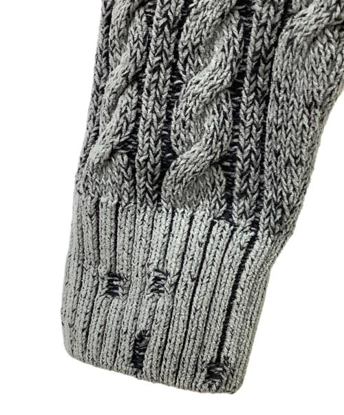 DIESEL（ディーゼル）DIESEL (ディーゼル) DIESEL　M-OXIAニット グレー サイズ:XSの古着・服飾アイテム