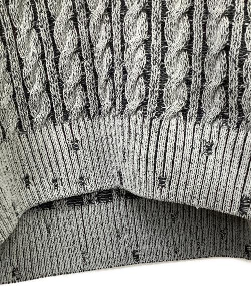 DIESEL（ディーゼル）DIESEL (ディーゼル) DIESEL　M-OXIAニット グレー サイズ:XSの古着・服飾アイテム