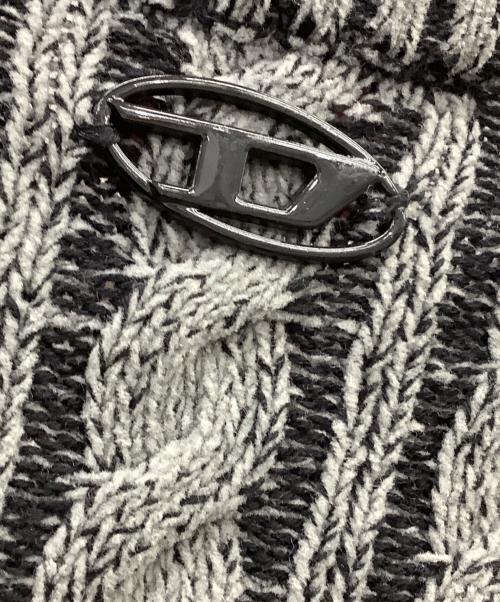 DIESEL（ディーゼル）DIESEL (ディーゼル) DIESEL　M-OXIAニット グレー サイズ:XSの古着・服飾アイテム