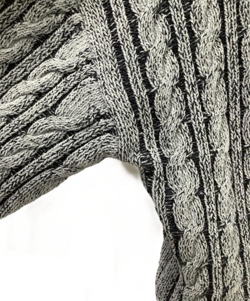 DIESEL（ディーゼル）DIESEL (ディーゼル) DIESEL　M-OXIAニット グレー サイズ:XSの古着・服飾アイテム