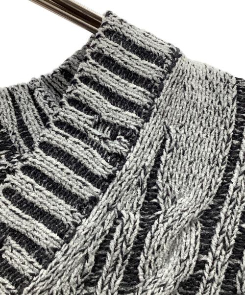 DIESEL（ディーゼル）DIESEL (ディーゼル) DIESEL　M-OXIAニット グレー サイズ:XSの古着・服飾アイテム