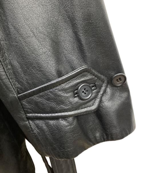 PAUL SMITH（ポールスミス）Paul Smith (ポールスミス) Paul Smith　カウレザージャケット ブラック サイズ:Mの古着・服飾アイテム