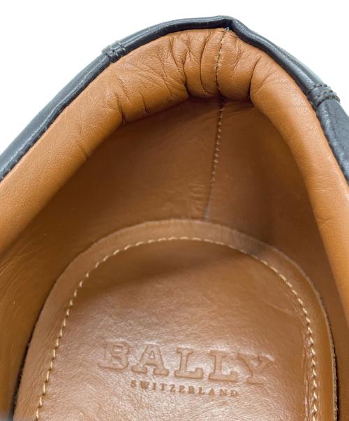 BALLY（バリー）BALLY (バリー) BALLY  FRENZ-NU-RA   レザースニーカー ブラウン×レッド サイズ:10 1/2の古着・服飾アイテム