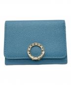BVLGARIブルガリ）の古着「BVLGARI　カードケース」｜ブルー