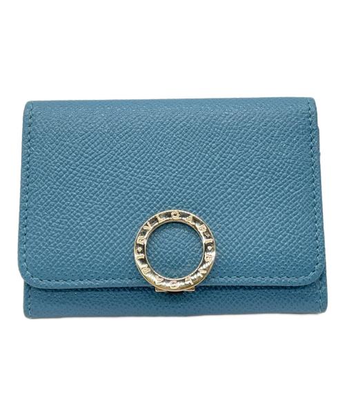 BVLGARI（ブルガリ）BVLGARI (ブルガリ) BVLGARI　カードケース ブルーの古着・服飾アイテム
