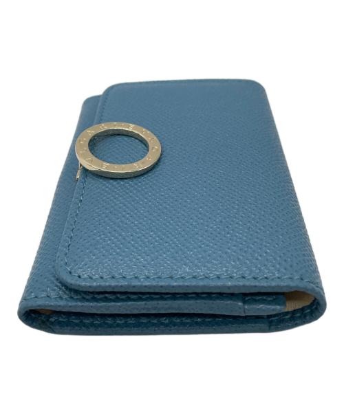 BVLGARI（ブルガリ）BVLGARI (ブルガリ) BVLGARI　カードケース ブルーの古着・服飾アイテム