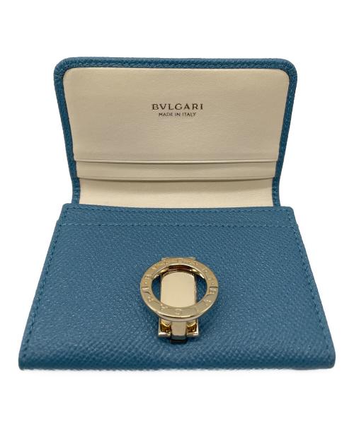 BVLGARI（ブルガリ）BVLGARI (ブルガリ) BVLGARI　カードケース ブルーの古着・服飾アイテム