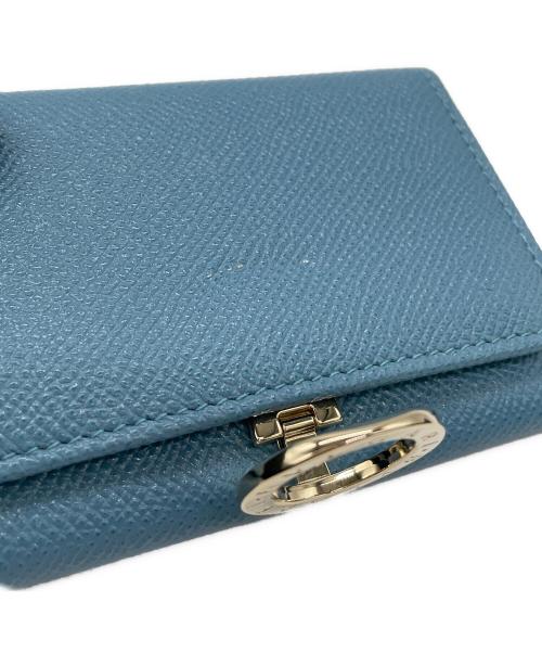 BVLGARI（ブルガリ）BVLGARI (ブルガリ) BVLGARI　カードケース ブルーの古着・服飾アイテム