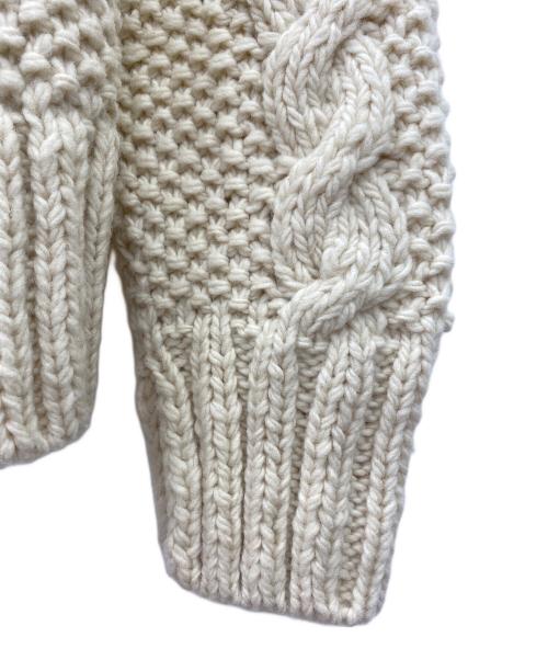 RELAN RELAN（リランリラン）relan relan (リランリラン) 厚手カーディガン アイボリー サイズ:Freeの古着・服飾アイテム