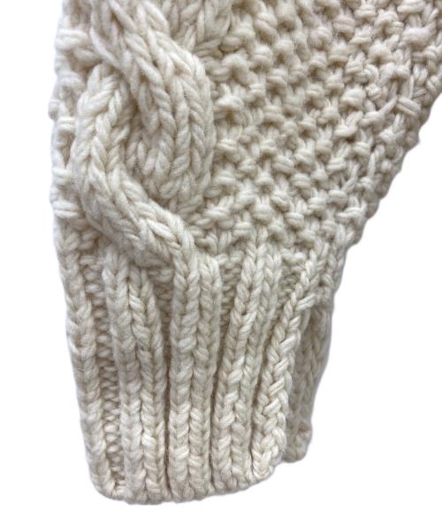 RELAN RELAN（リランリラン）relan relan (リランリラン) 厚手カーディガン アイボリー サイズ:Freeの古着・服飾アイテム