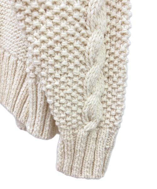 RELAN RELAN（リランリラン）relan relan (リランリラン) 厚手カーディガン アイボリー サイズ:Freeの古着・服飾アイテム