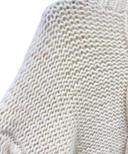 RELAN RELAN（リランリラン）relan relan (リランリラン) 厚手カーディガン アイボリー サイズ:Freeの古着・服飾アイテム