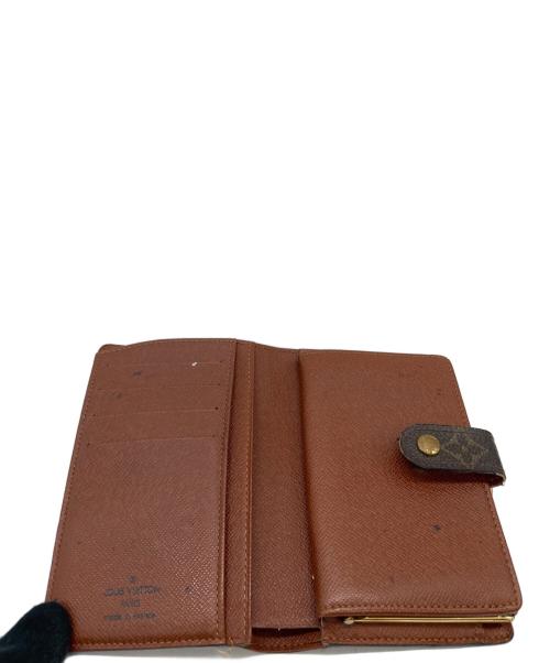 LOUIS VUITTON（ルイ ヴィトン）LOUIS VUITTON (ルイ ヴィトン) LOUIS VUITTON　モノグラム　ポルトフォイユ・ヴィエノワ　がま口財布 ブラウンの古着・服飾アイテム