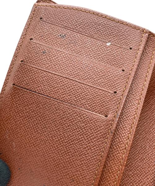 LOUIS VUITTON（ルイ ヴィトン）LOUIS VUITTON (ルイ ヴィトン) LOUIS VUITTON　モノグラム　ポルトフォイユ・ヴィエノワ　がま口財布 ブラウンの古着・服飾アイテム