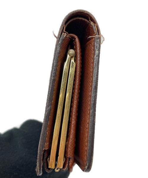 LOUIS VUITTON（ルイ ヴィトン）LOUIS VUITTON (ルイ ヴィトン) LOUIS VUITTON　モノグラム　ポルトフォイユ・ヴィエノワ　がま口財布 ブラウンの古着・服飾アイテム
