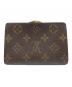 LOUIS VUITTON (ルイ ヴィトン) LOUIS VUITTON　モノグラム　ポルトフォイユ・ヴィエノワ　がま口財布 ブラウン：8000円