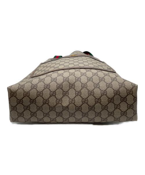 OLD GUCCI（グッチ）OLD GUCCI (グッチ) OLD GUCCI　39.02.003　シェリーライン　GG　トートバッグ ブラウンの古着・服飾アイテム