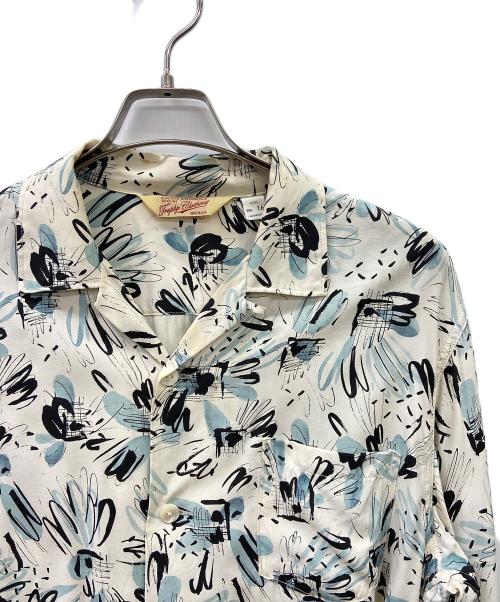 Trophy Clothing（トロフィークロージング）Trophy Clothing (トロフィークロージング) ハワイアンシャツ ホワイト サイズ:16の古着・服飾アイテム