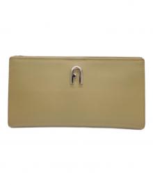 FURLA（フルラ）の古着「FURLA　長財布」｜ベージュ
