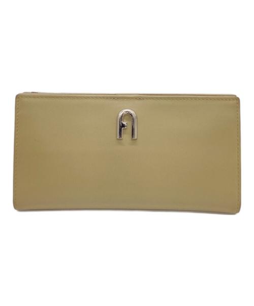 FURLA（フルラ）FURLA (フルラ) FURLA　長財布 ベージュの古着・服飾アイテム