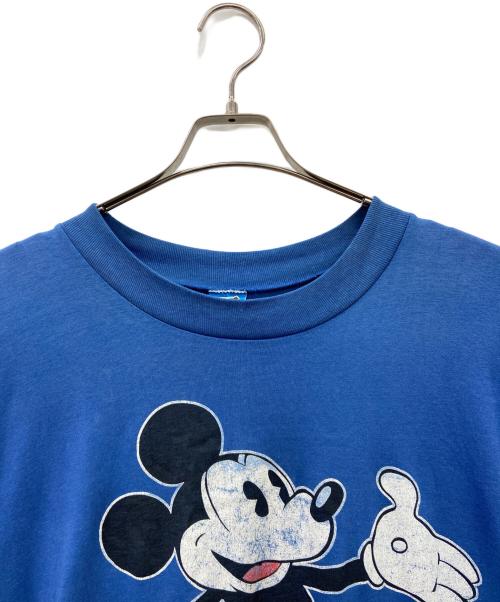 DISNEY（ディズニー）Disney (ディズニー) 半袖カットソー ブルー サイズ:FREEの古着・服飾アイテム