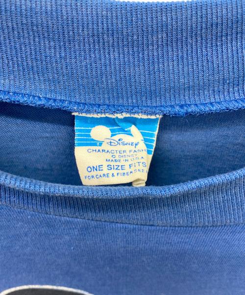 DISNEY（ディズニー）Disney (ディズニー) 半袖カットソー ブルー サイズ:FREEの古着・服飾アイテム