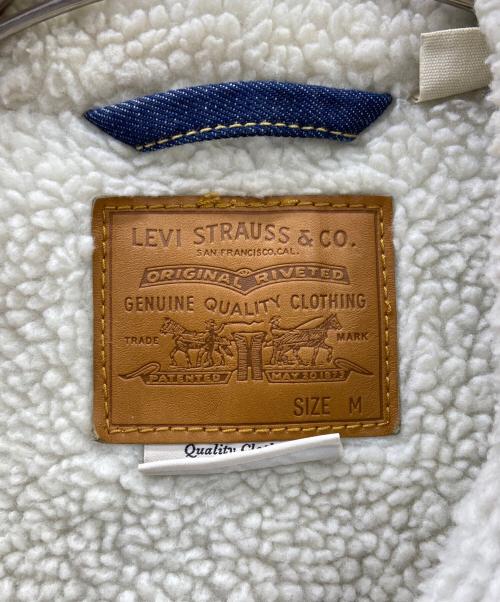 LEVI'S PReMIUM（リーバイス プレミアム）LEVI'S PReMIUM (リーバイス プレミアム) デニムジャケット ネイビー×ホワイト サイズ:Mの古着・服飾アイテム