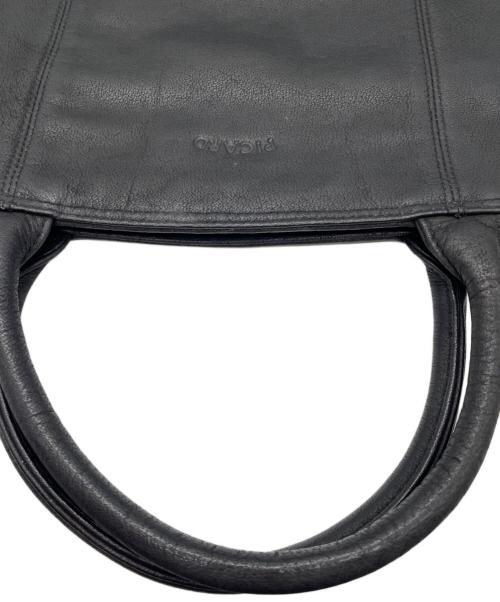 RICARD（リチャード）RICARD (リチャード) RICARD　レザートートバッグ ブラックの古着・服飾アイテム