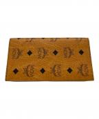 MCMエムシーエム）の古着「MCM   2つ折り財布」｜ブラウン×ブラック