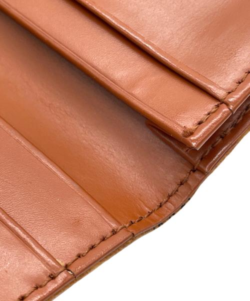 MCM（エムシーエム）MCM (エムシーエム) MCM   2つ折り財布 ブラウン×ブラックの古着・服飾アイテム