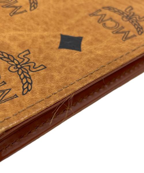 MCM（エムシーエム）MCM (エムシーエム) MCM   2つ折り財布 ブラウン×ブラックの古着・服飾アイテム