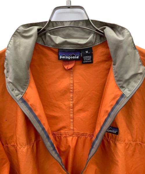 Patagonia（パタゴニア）Patagonia (パタゴニア) Patagonia　ベロシティ プルオーバー　1999年製 オレンジ サイズ:Mの古着・服飾アイテム