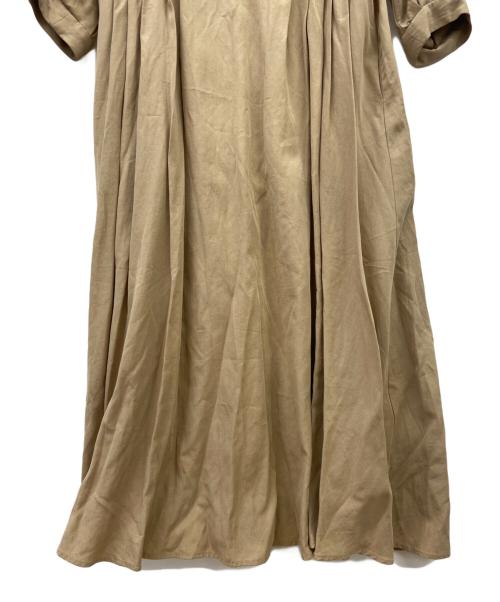 SALON（サロン）SALON (サロン) 長袖ワンピース ベージュ サイズ:FREE 未使用品の古着・服飾アイテム