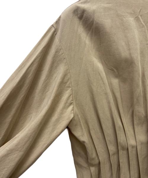 SALON（サロン）SALON (サロン) 長袖ワンピース ベージュ サイズ:FREE 未使用品の古着・服飾アイテム