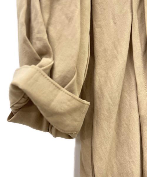 SALON（サロン）SALON (サロン) 長袖ワンピース ベージュ サイズ:FREE 未使用品の古着・服飾アイテム