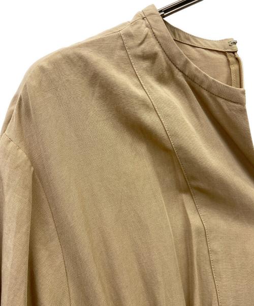 SALON（サロン）SALON (サロン) 長袖ワンピース ベージュ サイズ:FREE 未使用品の古着・服飾アイテム