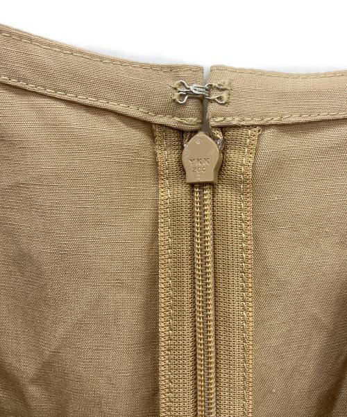 SALON（サロン）SALON (サロン) 長袖ワンピース ベージュ サイズ:FREE 未使用品の古着・服飾アイテム