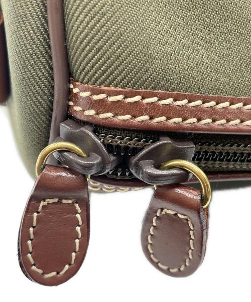 HUNTING WORLD（ハンティングワールド）HUNTING WORLD (ハンティングワールド) HUNTING WORLD　サファリトゥデイ　ボストンバッグ グリーン×ブラウンの古着・服飾アイテム