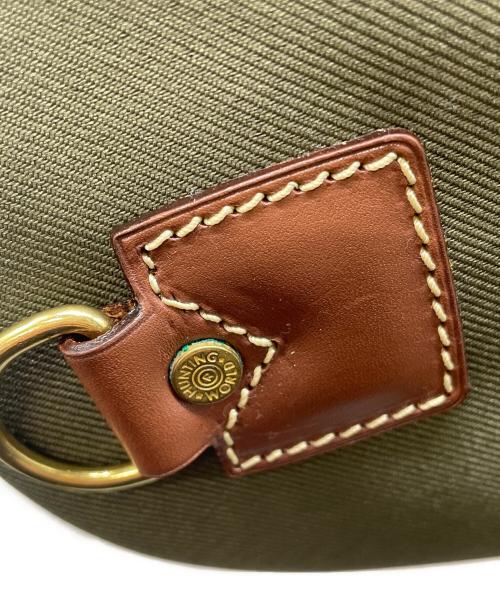 HUNTING WORLD（ハンティングワールド）HUNTING WORLD (ハンティングワールド) HUNTING WORLD　サファリトゥデイ　ボストンバッグ グリーン×ブラウンの古着・服飾アイテム