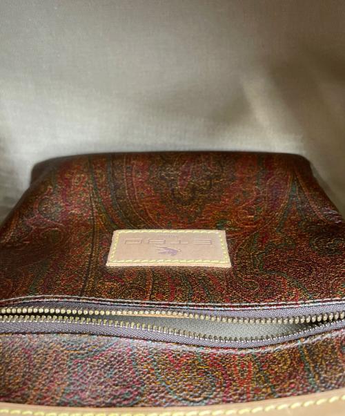 ETRO（エトロ）ETRO (エトロ) ETRO   ミニボストンバッグ ブラウンの古着・服飾アイテム