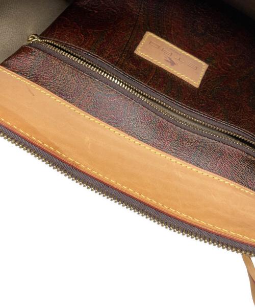 ETRO（エトロ）ETRO (エトロ) ETRO   ミニボストンバッグ ブラウンの古着・服飾アイテム